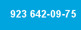 923 642-09-75 923 642-09-75